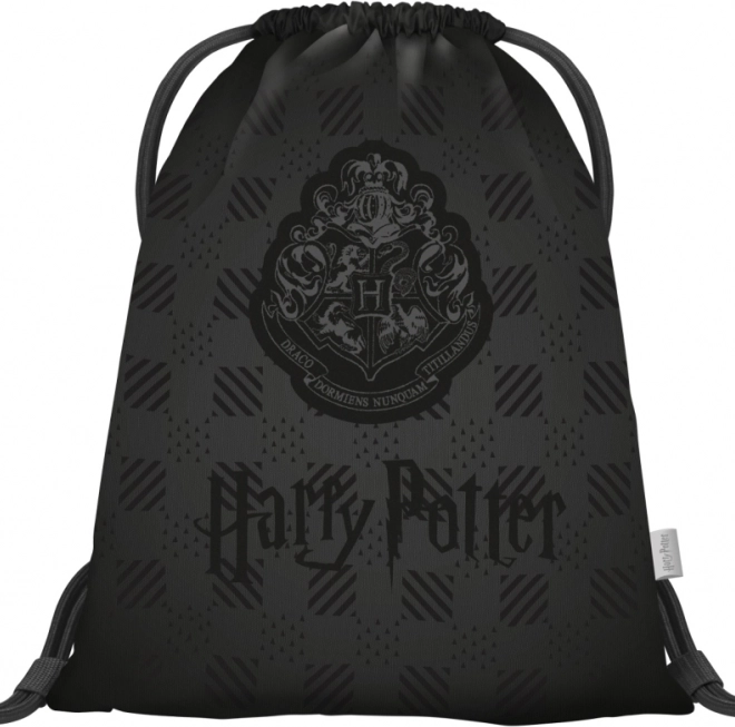 Sáček na záda Harry Potter Bradavice – černý