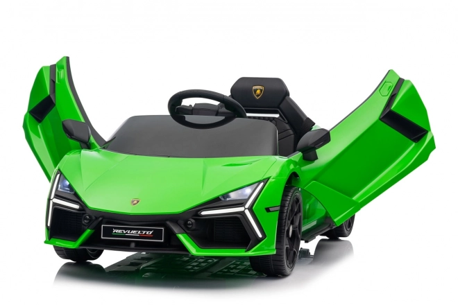 Elektrické autíčko Lamborghini Revuelto zelené