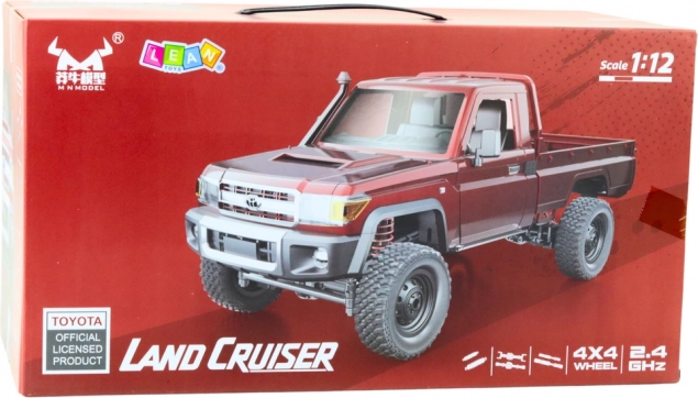 Závodní auto na dálkové ovládání MN82 4x4 Off-road Žluté 1:12