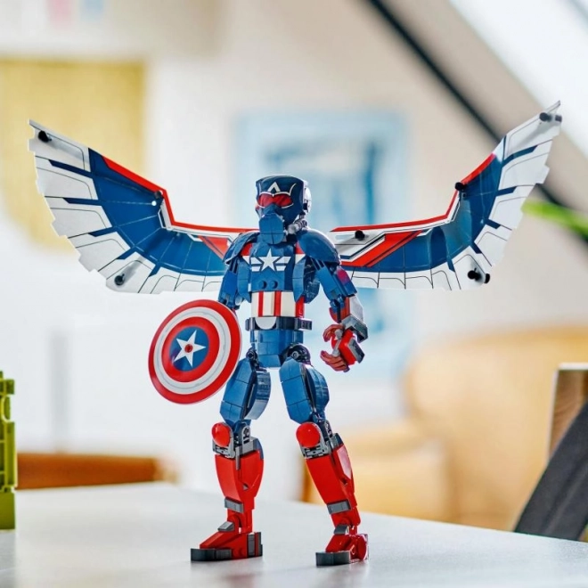 Nový Kapitán Amerika - stavebnice LEGO Marvel