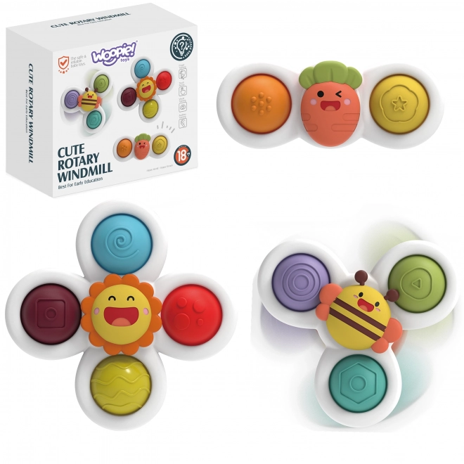 Dětská hračka WOOPIE 3v1 Spinner