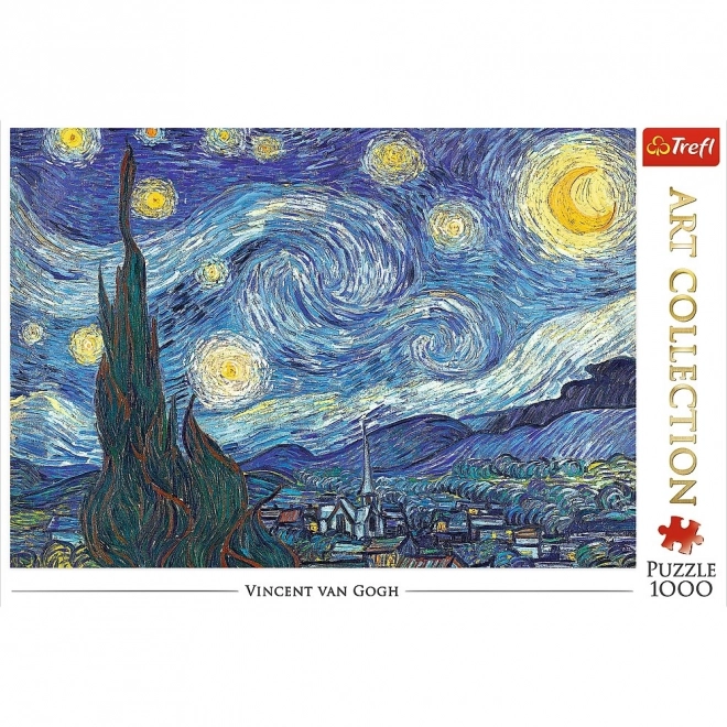 Puzzle 1000 dílků Art Collection Hvězdná noc