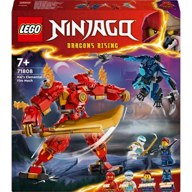 LEGO NINJAGO Mech ohnivého živlu Kaie