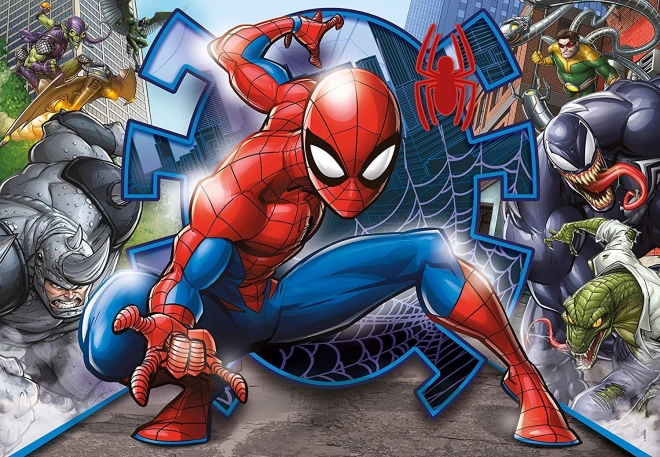 Puzzle 104 dílků Super Kolor - Spider-Man