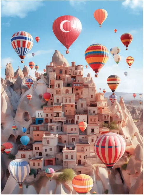 Puzzle Kapadokya od Anatolian 1000 dílků
