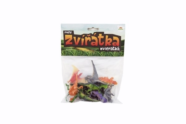 Mini dinosauři – plastové figurky 6-7 cm, 12 ks