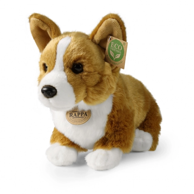 Plyšový pes corgi 32 cm z ekologických materiálů