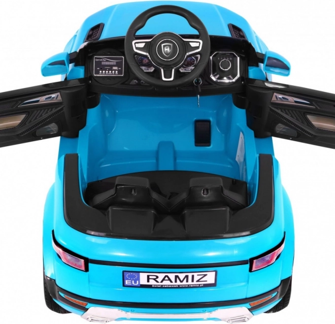 Elektrické autíčko sportovní Rapid Racer – Modré