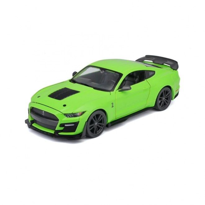 Model auta FORD Mustang Shelby GT500 2020 1:24 zelený