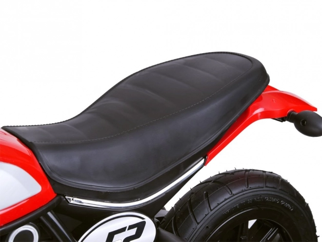 Motorka na baterie Street Bob pro děti – Černá