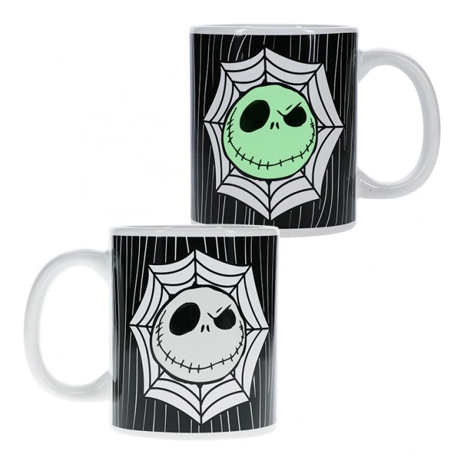 Keramický hrnek Jack Skellington svítící