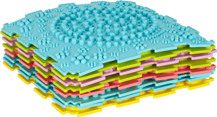 Různorodé textury a tvary