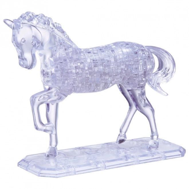 Skládačka 3D Crystal puzzle Kůň 100 dílků