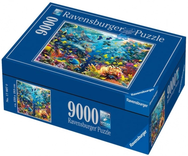 Ravensburger puzzle Podmořský ráj 9000 dílků