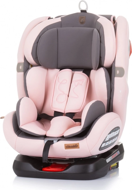 CHIPOLINO Autosedačka Journey otočná 360 Isofix 0-36 kg – Rose Water