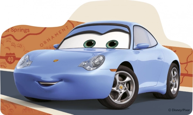Puzzle Disney Pixar Auta 4x54 dílků