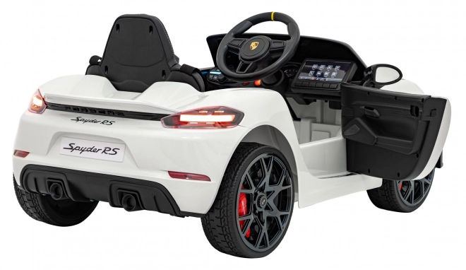 Dětské auto Porsche 718 – Bílé