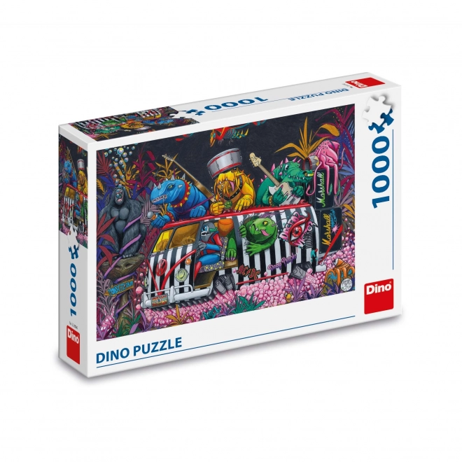 Puzzle příšerky na výletě