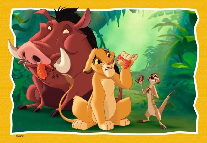 Puzzle Disney Lví král 2x24 dílků