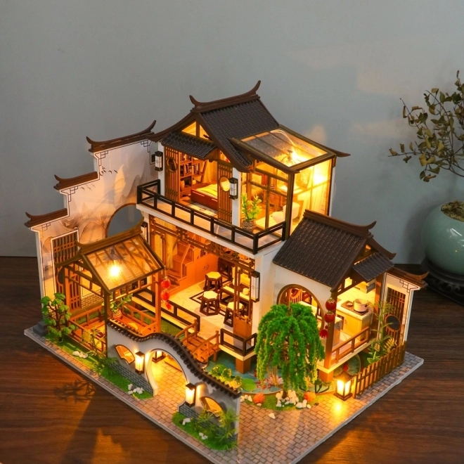 Miniatura domečku Poetická vila 2Kids Toys