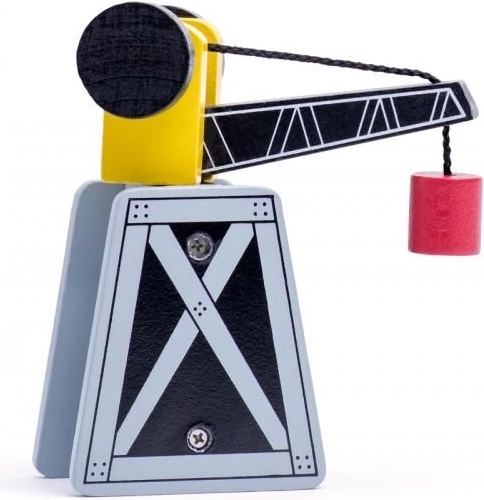 Funkční jeřáb a nákladní vláčky