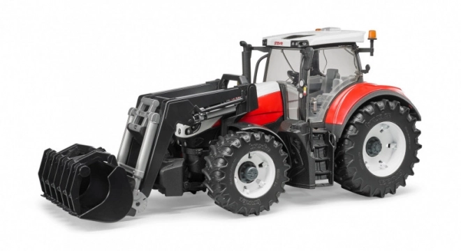 Bruder traktor Steyr Terrus CVT s čelním nakladačem