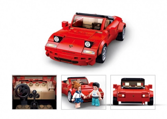 Sluban Model Bricks sportovní vůz