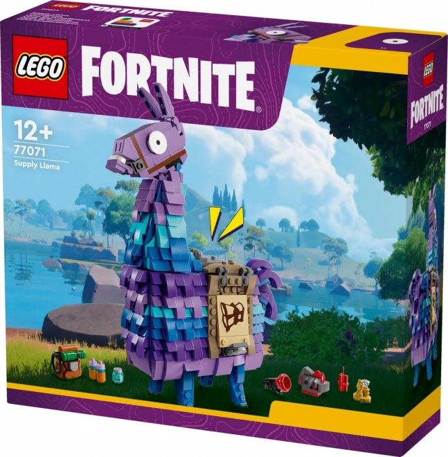 Stavebnice Lama ze hry Fortnite - zásobovací sada