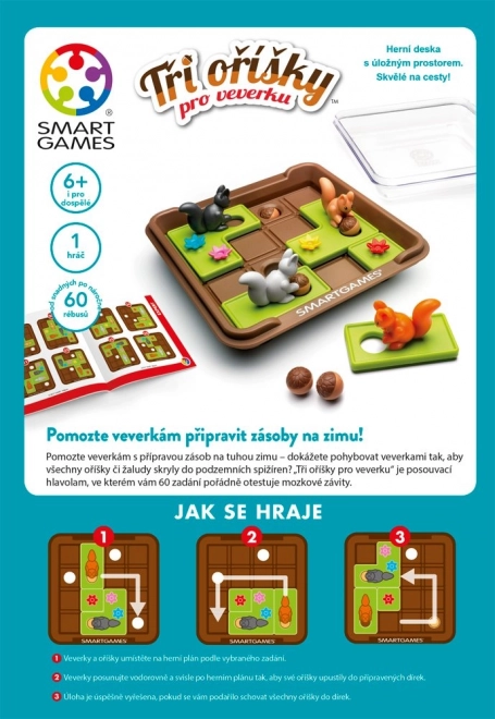 MINDOK SMART Tři oříšky pro veverku