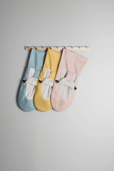 BABYBJORN - Potah na lehátko Balance Soft, modrá/šedá, bavlna/žerzej