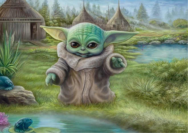 SCHMIDT Puzzle Mandalorian: Dítě 1000 dílků