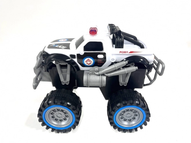 Setrvačné policejní autíčko monster truck