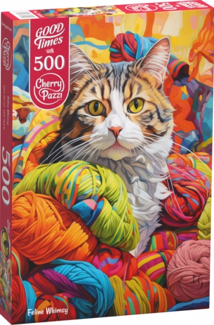 Puzzle Kočičí Vrtochy 500 Dílů