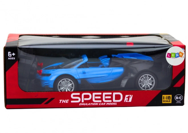 RC sportovní auto 1:18 modré