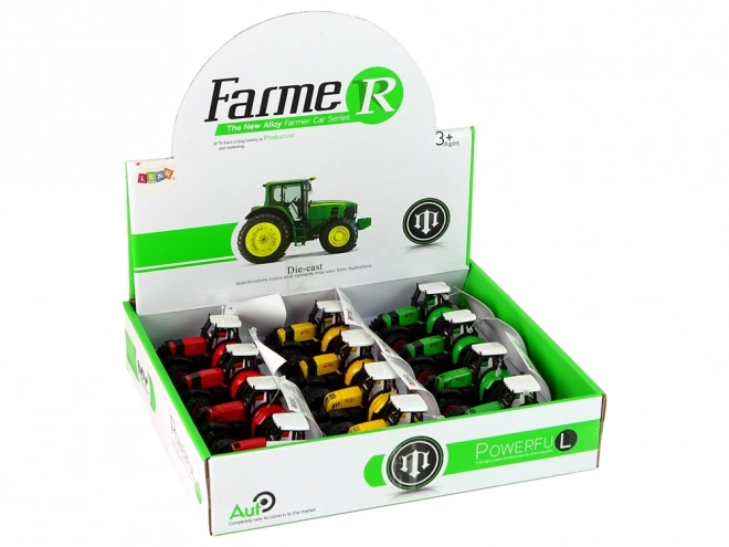 Dětský traktor s kovovým pohonem