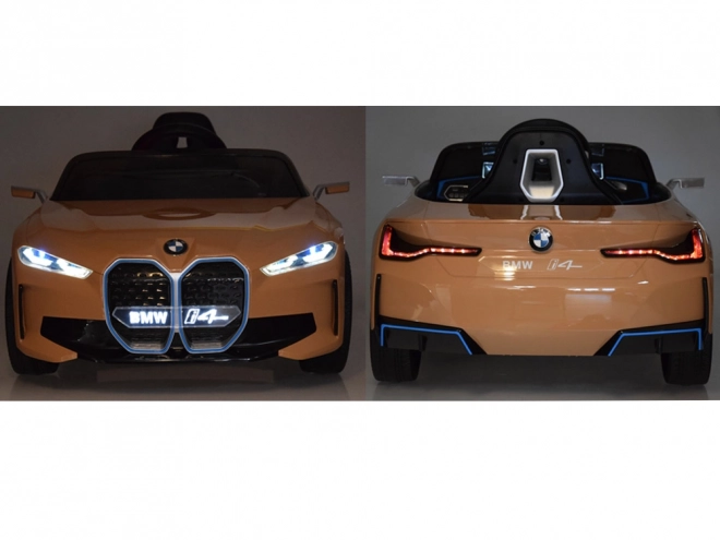 Elektrische BMW i4 Speelgoedauto voor Kinderen met Afstandsbediening – Zlatá