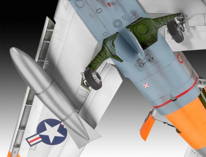 Plastikový model letadla F-86D Dog Sabre 1/48