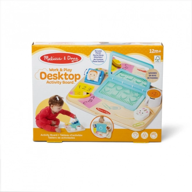 Laptop Dřevěný vzdělávací počítač