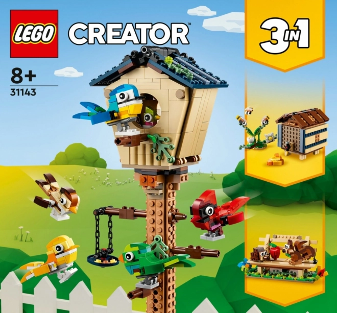 LEGO Creator 31143 Budka pro ptáky 3 v 1