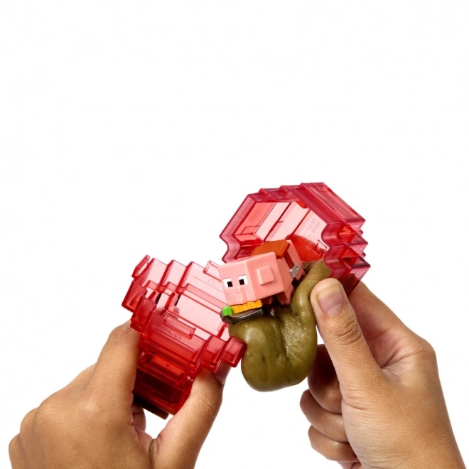 Mini figurka Minecraft těžba