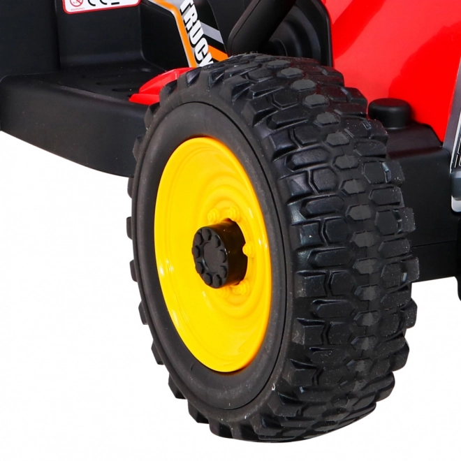 Dětský traktor s přívěsem BLOW červený