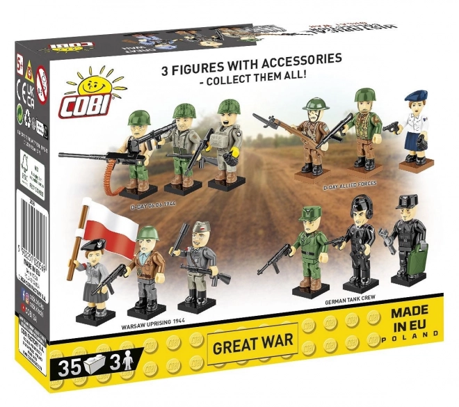 Velká válka 3 figurky 35 cihel