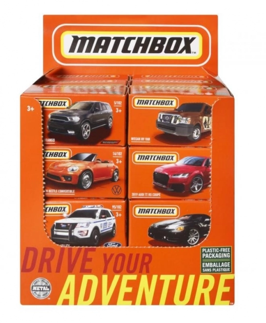 Stojan na autíčka Matchbox Eko 48 kusů