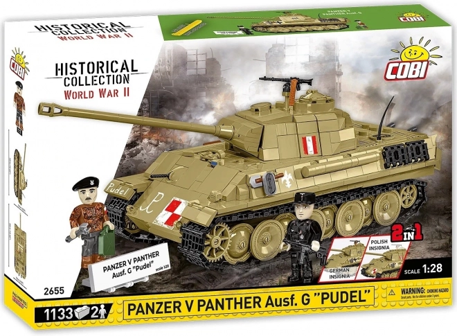 Stavebnice tanku Panther G Pudel od Cobi