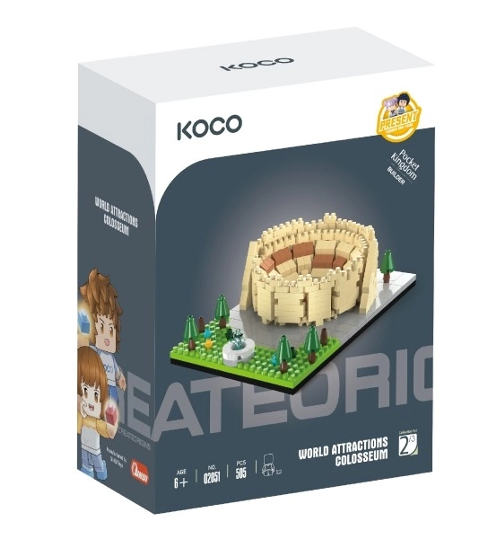 Stavebnice KOCO Koloseum mini plast