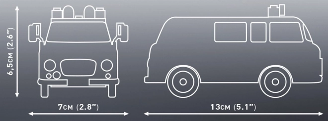 Konstruktivní stavebnice autíčka Barkas B1000 SMH3