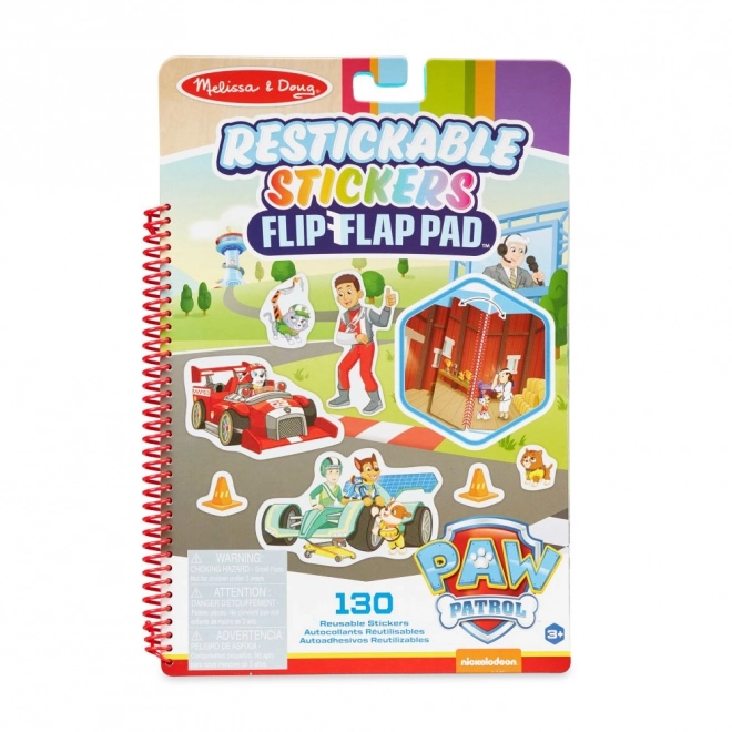 Psi Patrol Multiple Flip-Flap Nálepky Classic Missions