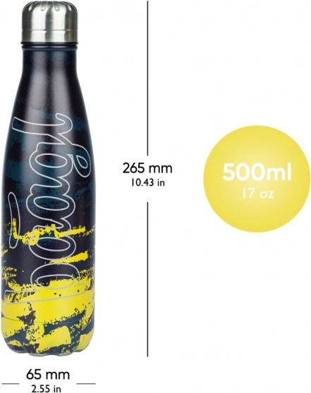 Termoláhev s kovovým víčkem Dune 500 ml od BAAGL