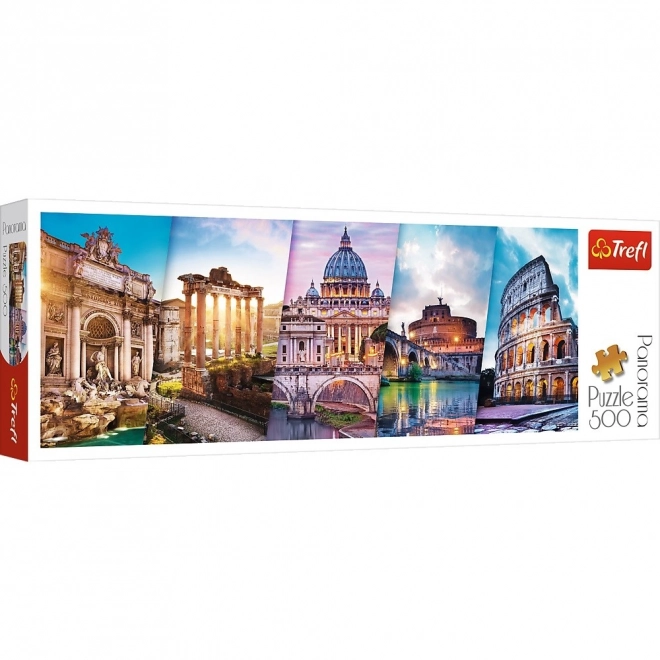 Puzzle panorama 500 dílků – cesta do Itálie