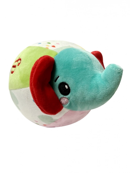 Látkový sloník s rolničkou od Fisher-Price